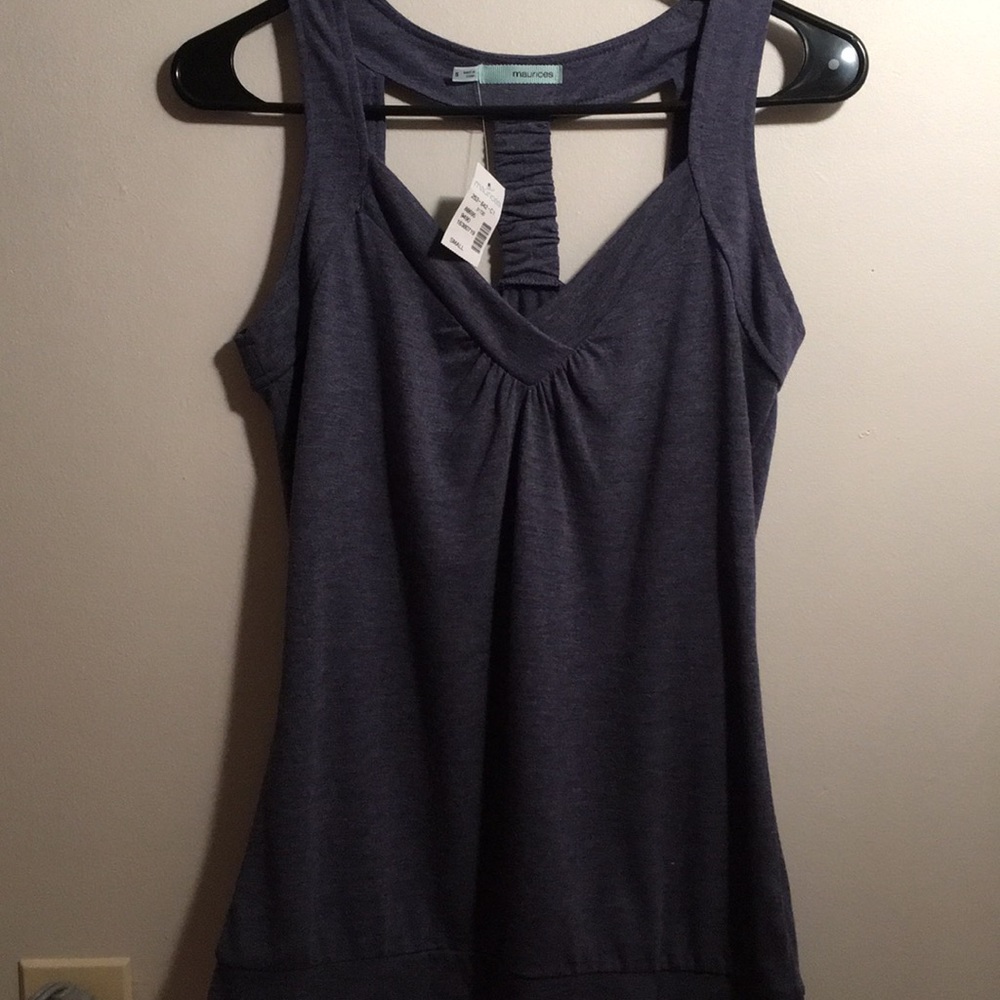 NWT greyish blue Comfy tank top